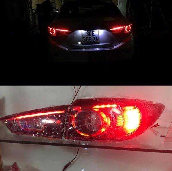 Độ đèn hậu xe Mazda 6