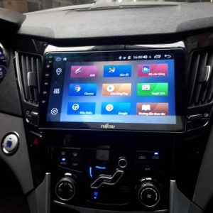 Màn hình Android Fujitsu xe Mitsubishi Pajero có khả năng kết nối 4G tốc độ cao