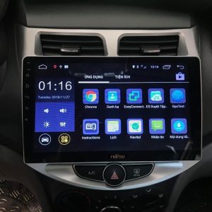 man hinh Android xe Hyundai Accent3
