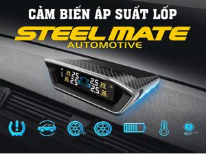 Cảm Biến Áp Suất Lốp Steelmate TP-MT11 – Cảm Biến Áp Suất Lốp Van Trong Ô Tô