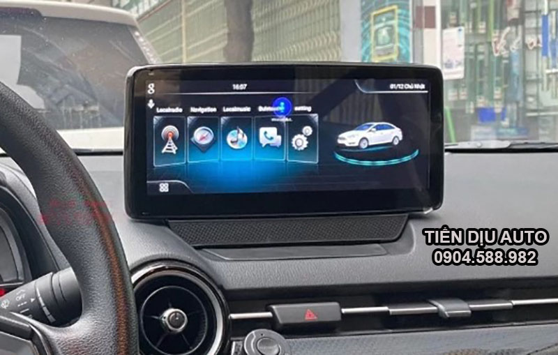 Màn Hình Android Mazda 2 2024 Cắm Sim 4G Đa Tính Năng