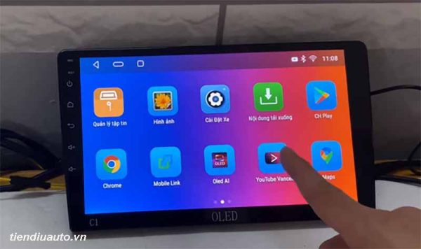 Màn Hình Android xe Toyota Cross Chính Hãng Giá Rẻ 2023