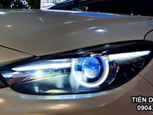 Độ Đèn Mazda 3 Siêu Sáng Công Nghệ Mới 2024