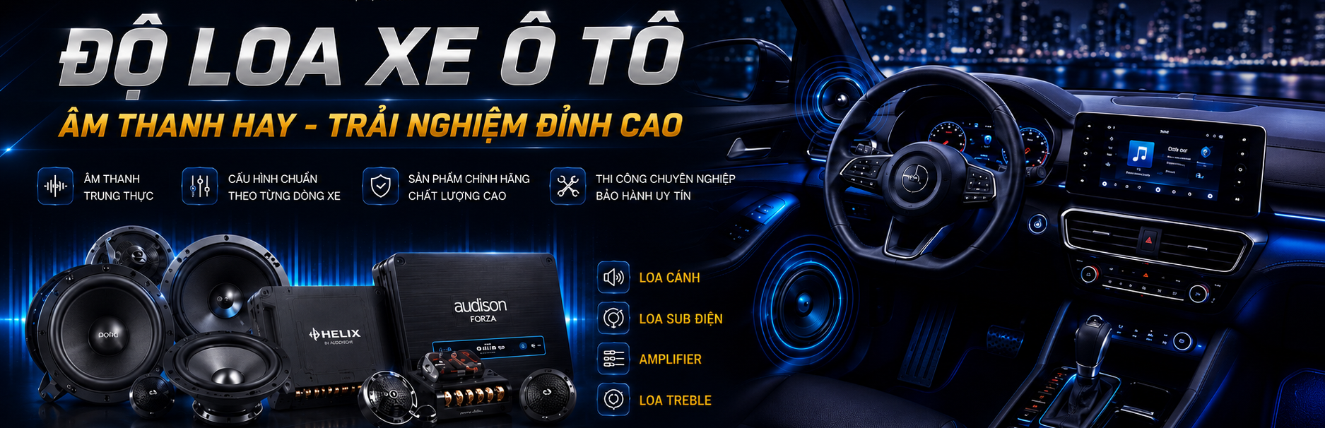 Loa xe ô tô